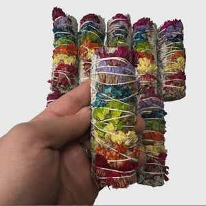 Colorful Sage Smudge Sticks